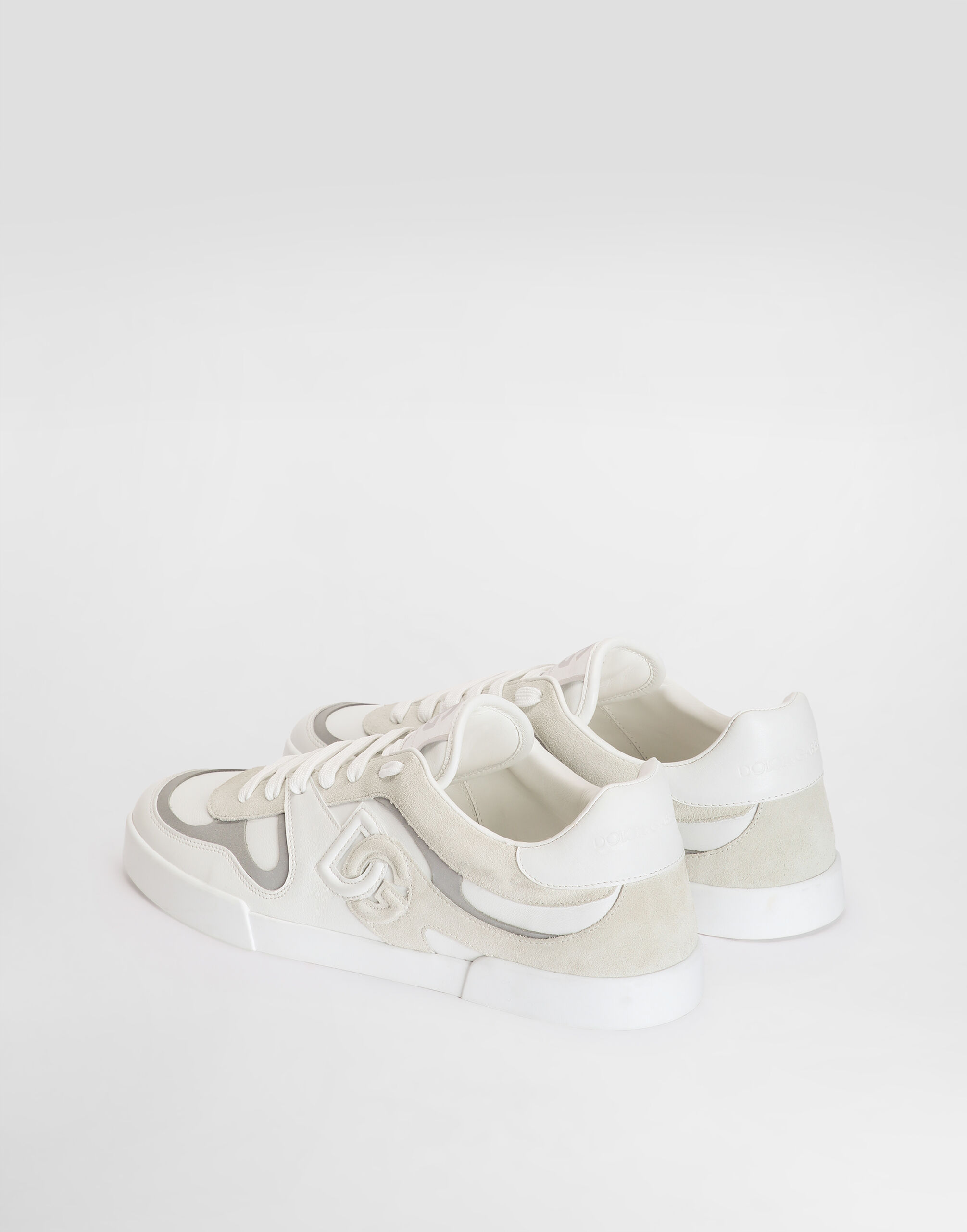 Portofino calfskin sneakers in Multicolor for Men | Dolce&Gabbana®