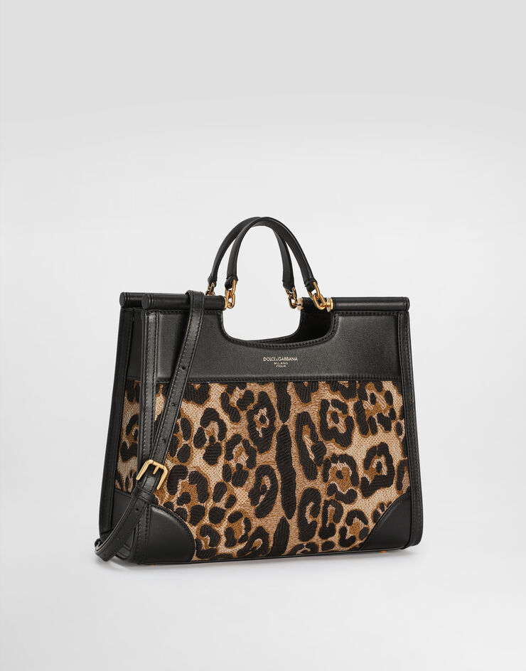 Dolce & Gabbana Маленькая сумка-шоппер Sicily разноцветный BB7728B6I37