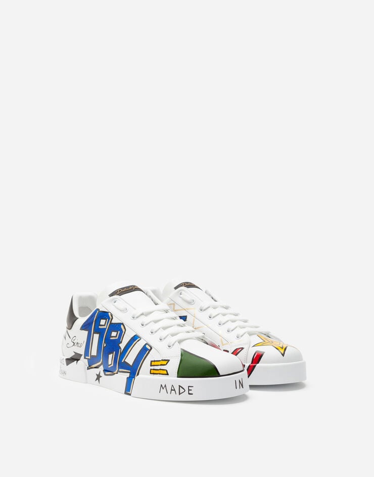 Dolce & Gabbana New DGLimited Portofino sneakers WHITE CK1563B5811