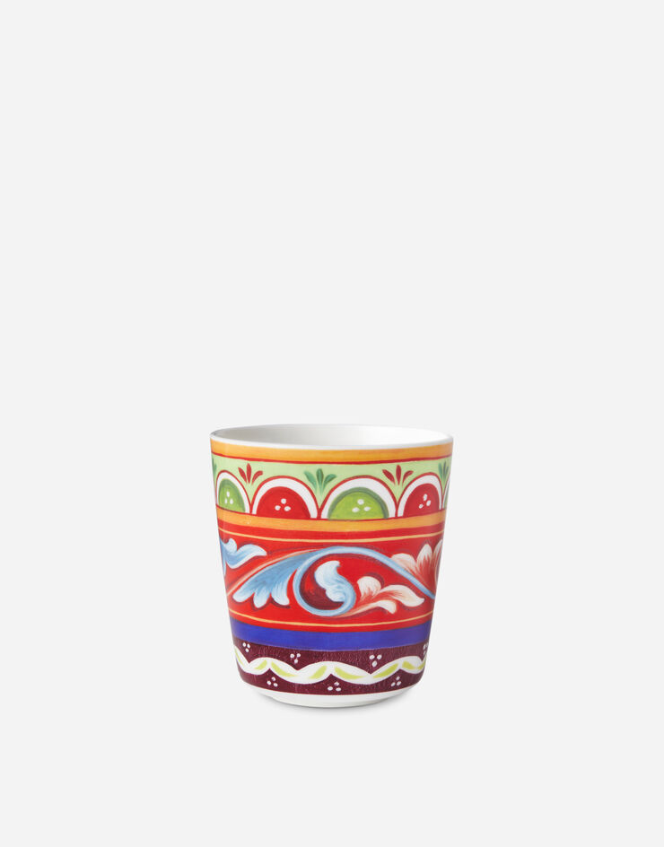 Dolce & Gabbana Vaso de porcelana fina Multicolor TCB022TCA04