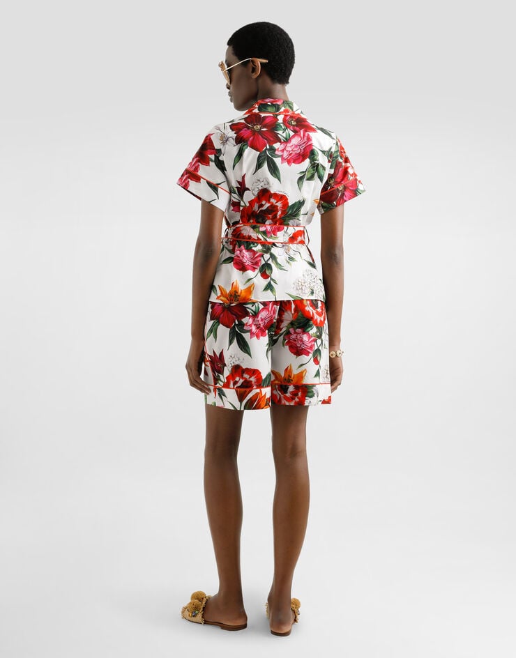 Dolce & Gabbana Short à imprimé fleurs Imprimé FTAM7THS5TQ