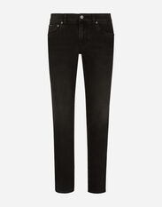 Dolce & Gabbana Gray wash skinny stretch jeans Multicolor G9NL5DG8GW9