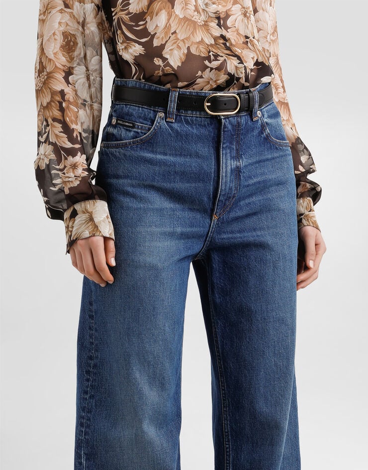 Dolce & Gabbana 5-pocket denim trousers Multicolor FTDCDDG8NR3