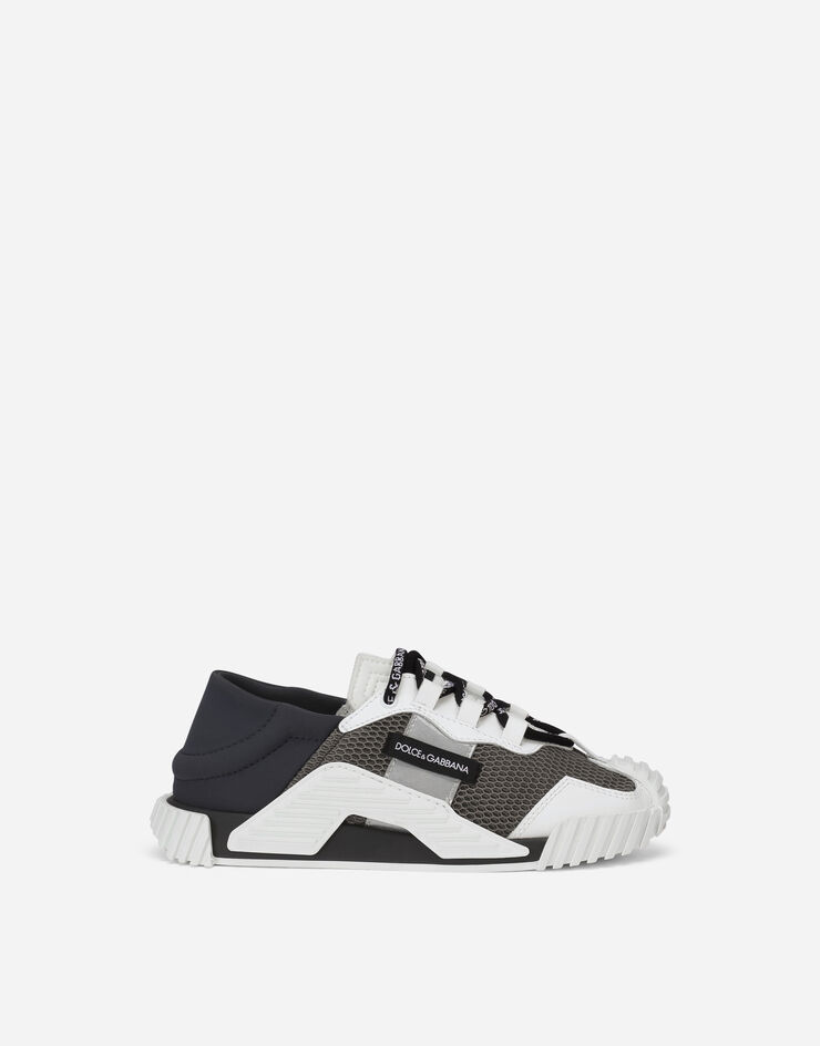 Dolce & Gabbana Mixed-materials NS1 slip-on sneakers Grey DA5135AJ968