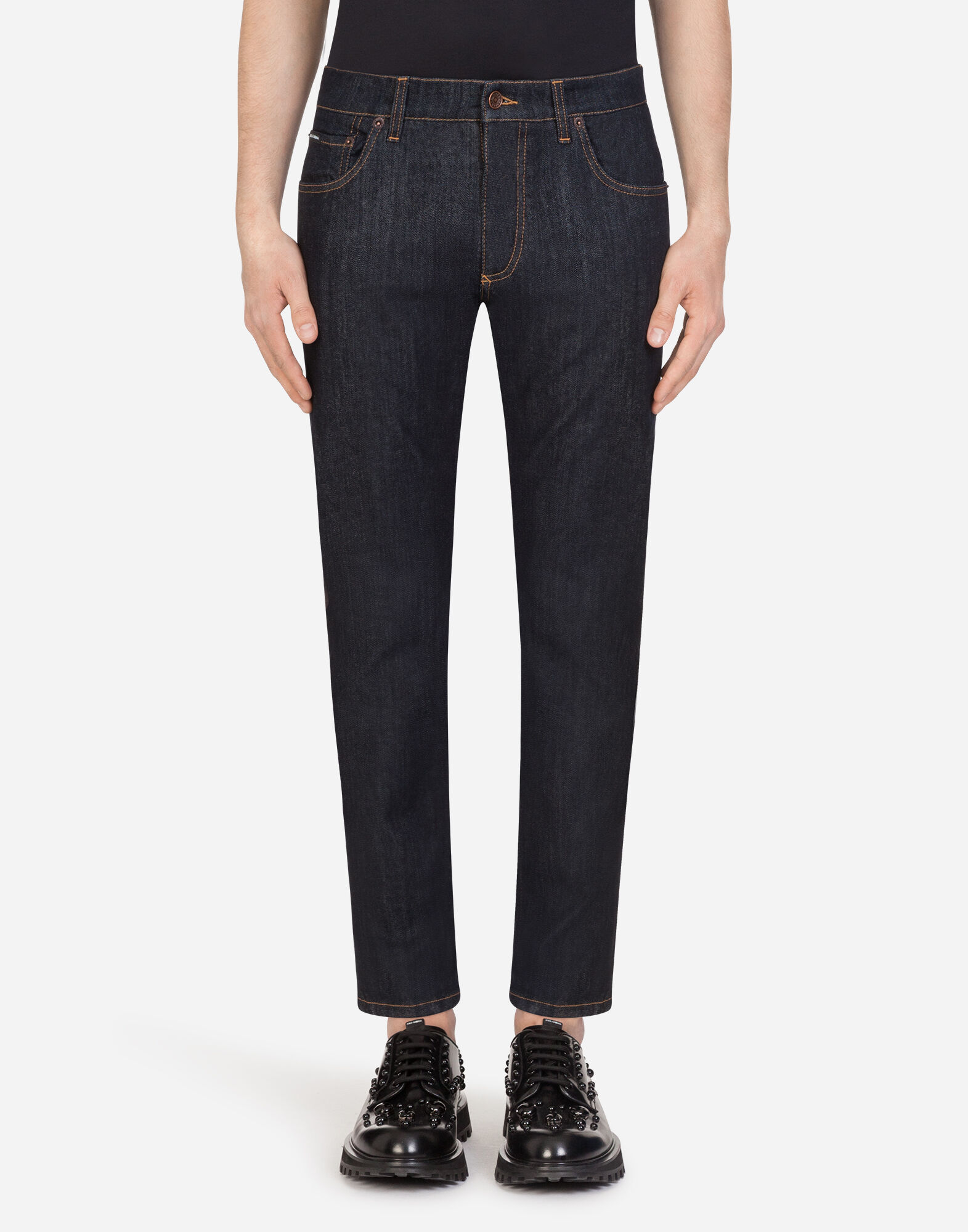 Jeans Slim Stretch - Abbigliamento Uomo | Dolce&Gabbana