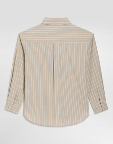 Dolce & Gabbana Poplin shirt with logo  L44S96G7P6G