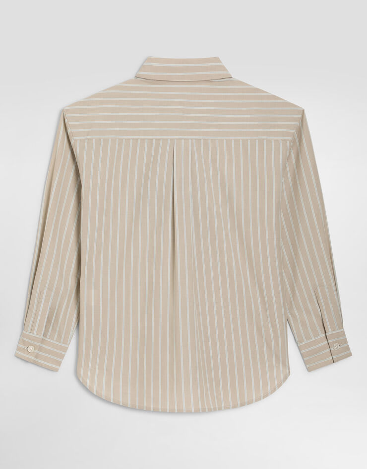 Dolce & Gabbana Poplin shirt with logo Dolce & Gabbana Poplin shirt with logo L44S96G7P6G