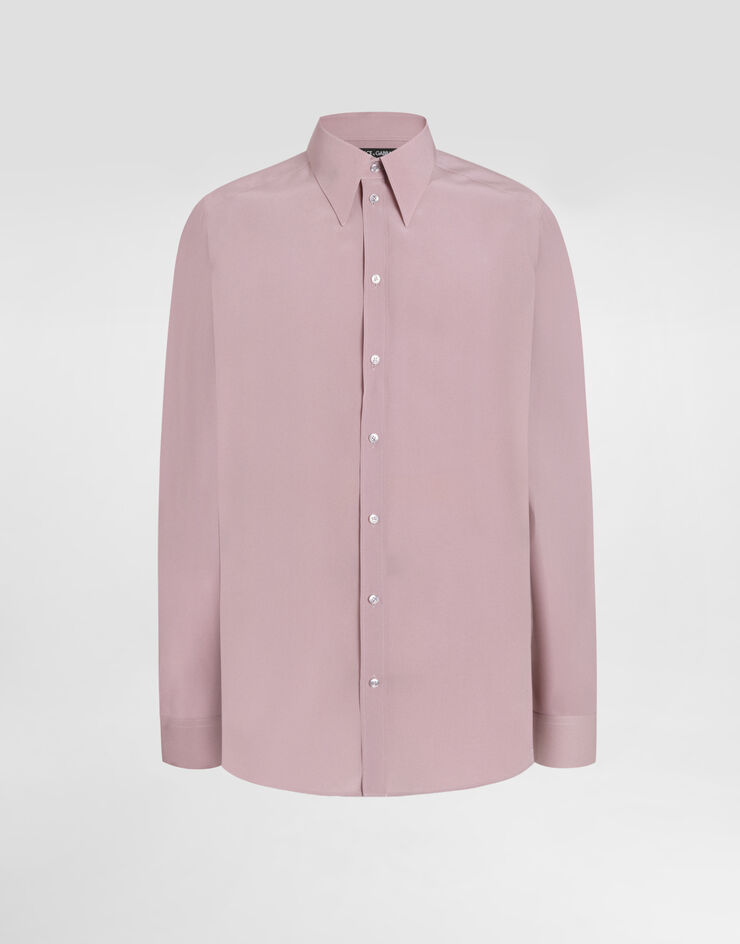 Dolce & Gabbana Chemise Gold en crêpe de Chine de soie Dolce & Gabbana Chemise Gold en crêpe de Chine de soie Lilac G5NP9TFU1UQ