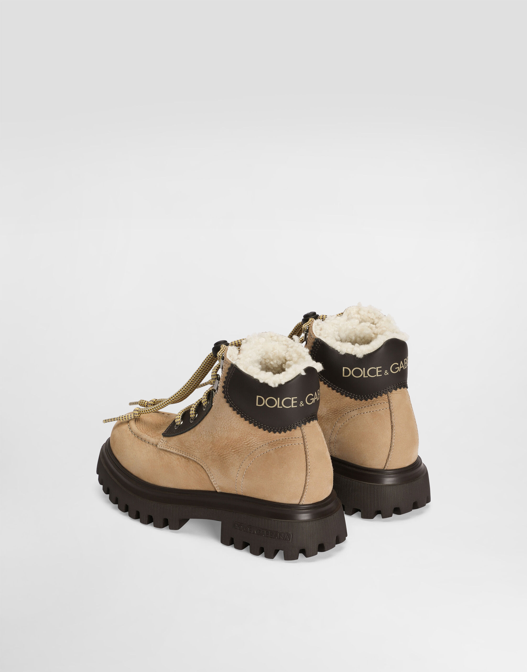 Nubuck boots in for Men | Dolce&Gabbana® US