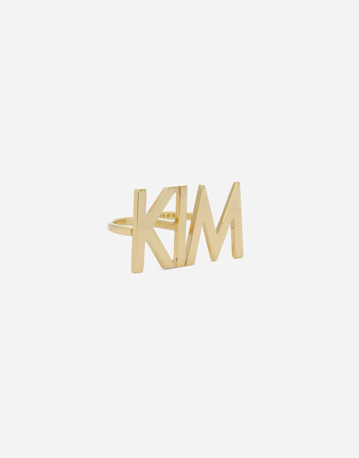 Dolce & Gabbana KIM DOLCE&GABBANA Double "KIM" ring Gold WRP4L1W1111