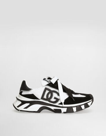 Dolce & Gabbana DG country road nylon and leather sneakers Multicolor CS2403A0208