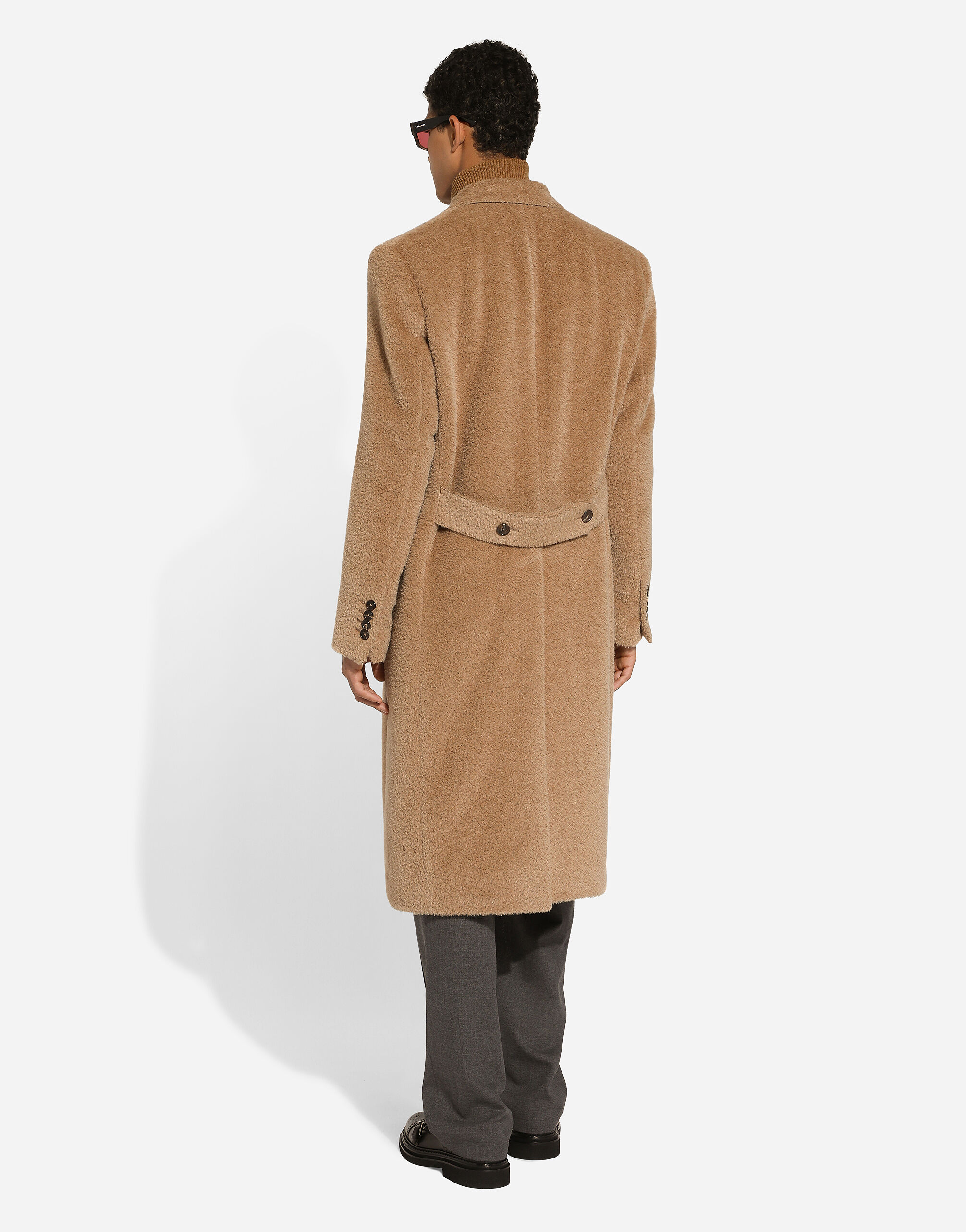 Single-breasted wool Taormina-fit jacket in Grey for Men