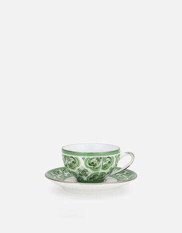 Dolce & Gabbana Porcelain Espresso Set Multicolor TC0100TCA88