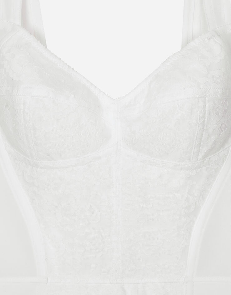 Dolce & Gabbana Bodi corsetero Blanco F7X07TG9798