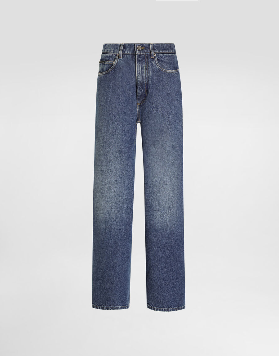 5-pocket denim trousers