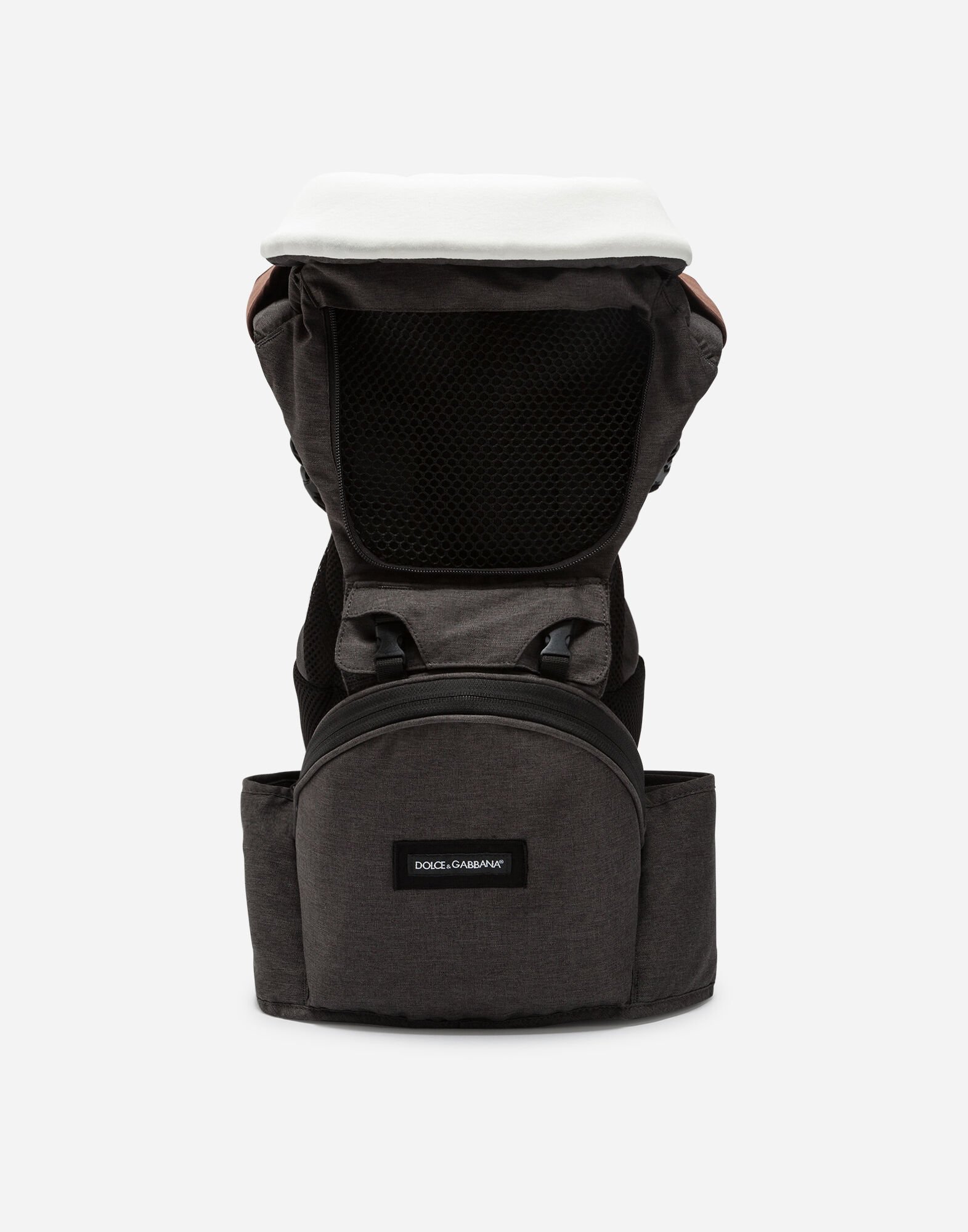 Leopard baby carrier in Multicolor for Boys Dolce Gabbana