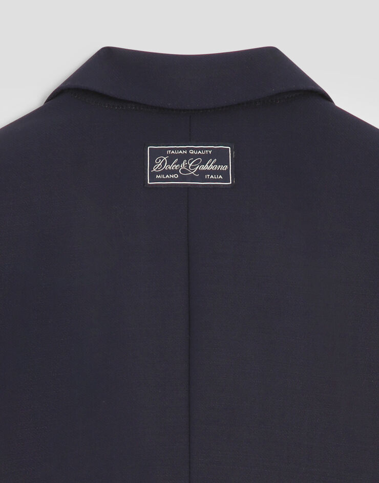 Dolce & Gabbana ウール クレープ シングルブレスト ジャケット  L51J87HU2CB