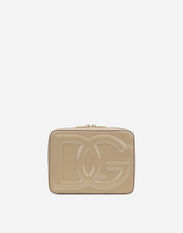Dolce & Gabbana Medium DG Logo camera bag Beige BB6003AI413