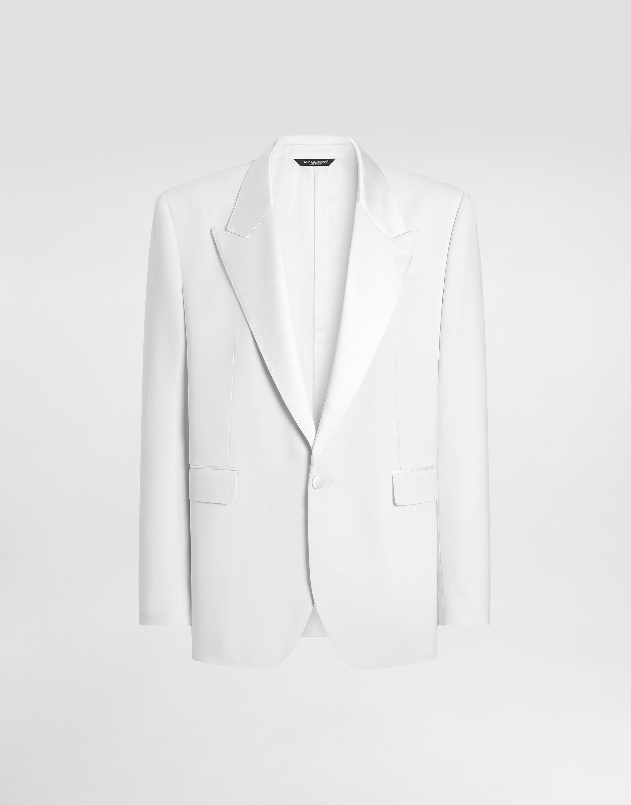 Palermo single-breasted tuxedo jacket in virgin wool