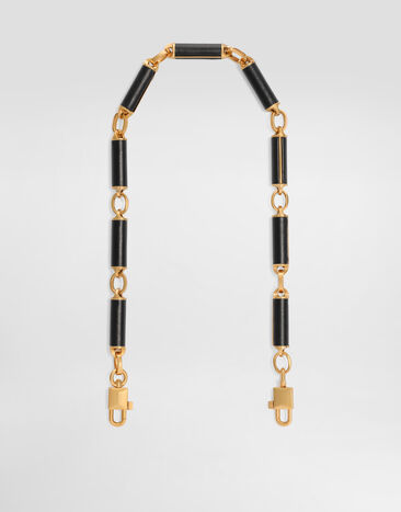 Dolce & Gabbana 백 숄더 스트랩 카프스킨 소재 블랙 BI3569A9S25
