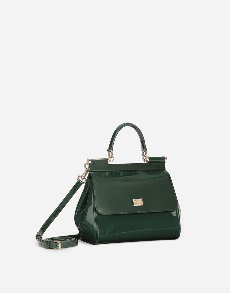 Dolce & Gabbana حقيبة يد سيسيلي متوسطة أخضر BB6003A1471