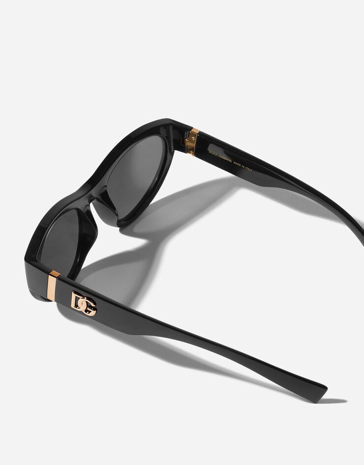 Dolce & Gabbana DG Crossed Sunglasses Black VG6207VN187