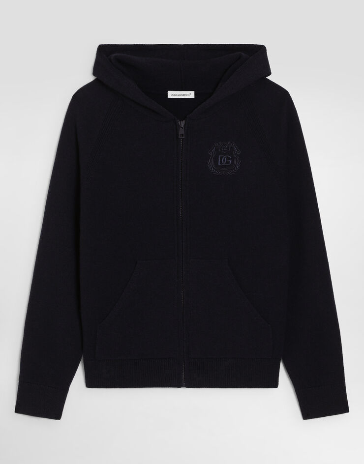 Dolce & Gabbana Wool cardigan with zip  L4KWJ6JDVGS