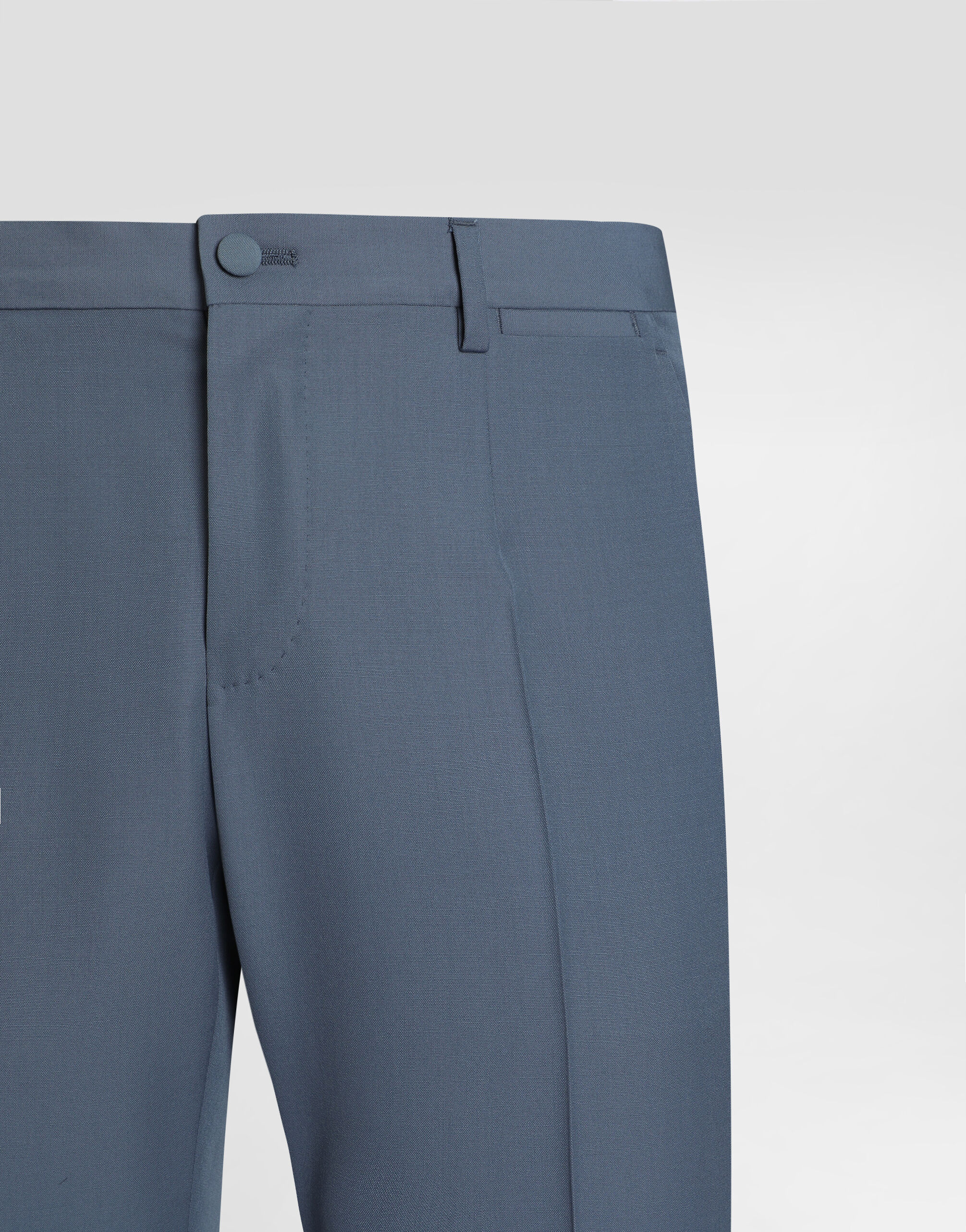 Wool poplin trousers - thumbnail 2