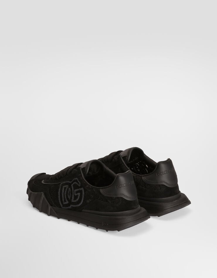Dolce & Gabbana DG Athletic sneakers in lace Dolce & Gabbana DG Athletic sneakers in lace Black CK2487A3S64