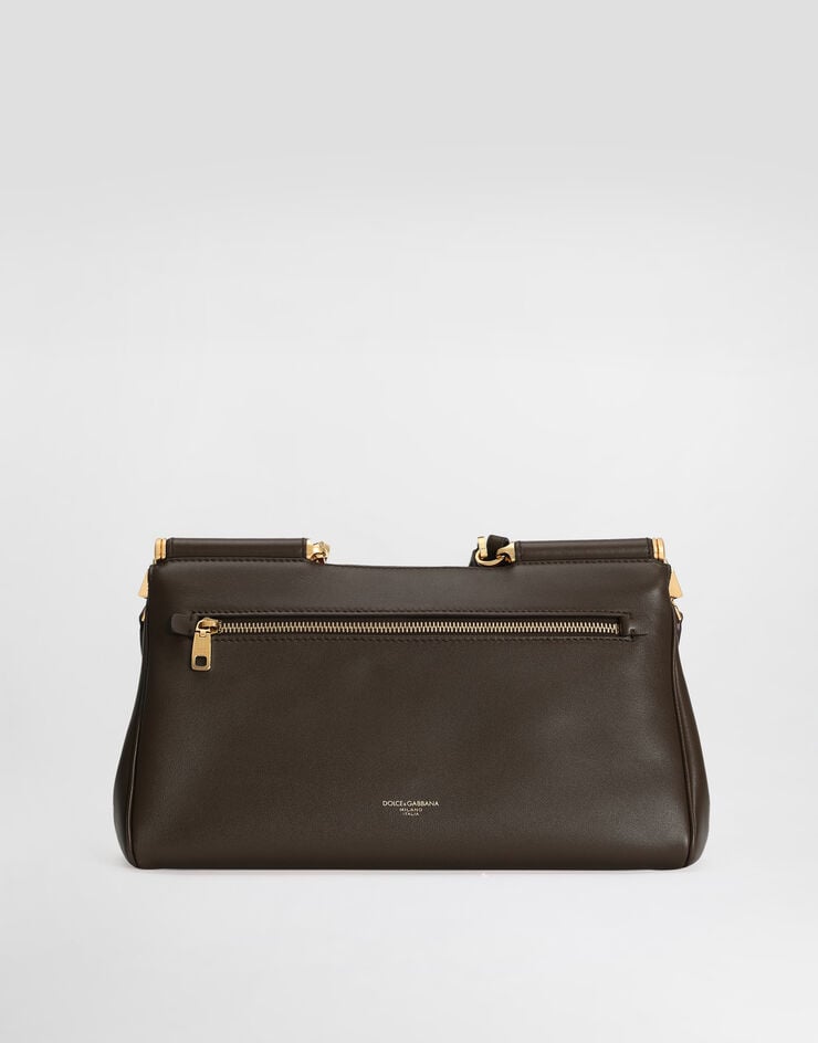 Dolce & Gabbana حقيبة يد ماي سيسيلي Brown BB7782B7321
