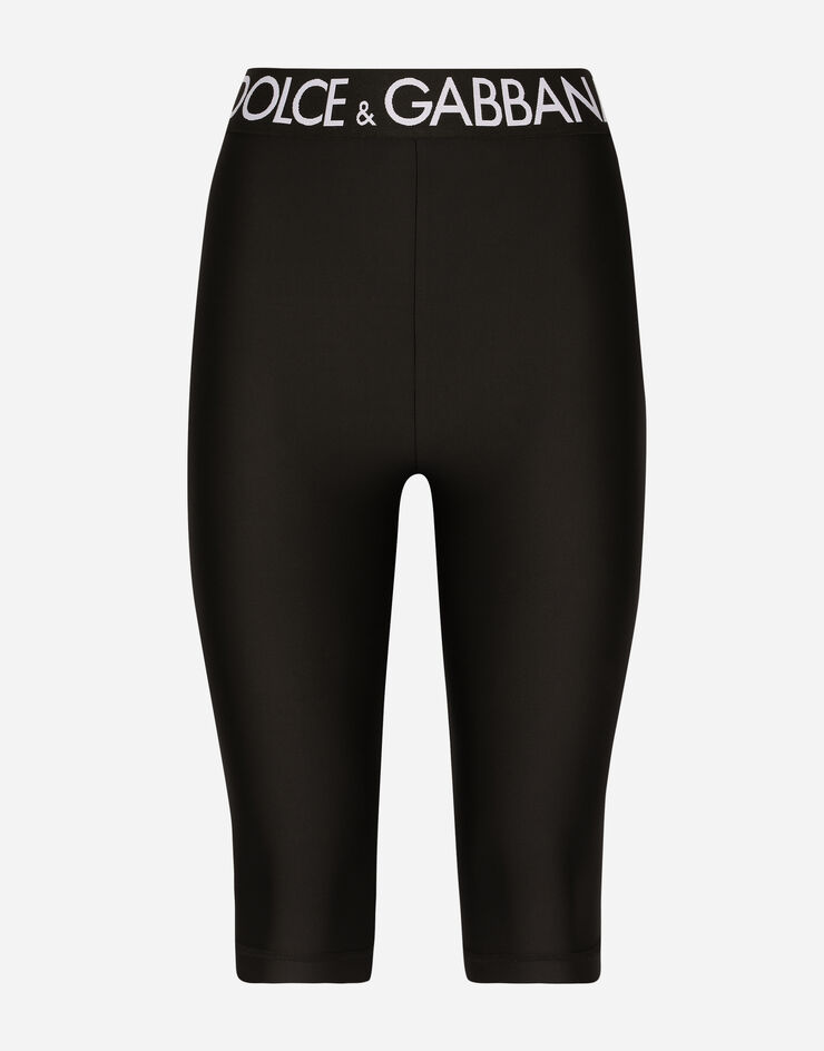 Dolce & Gabbana Spandex jersey cycling shorts Black FTCWMTFUGQU