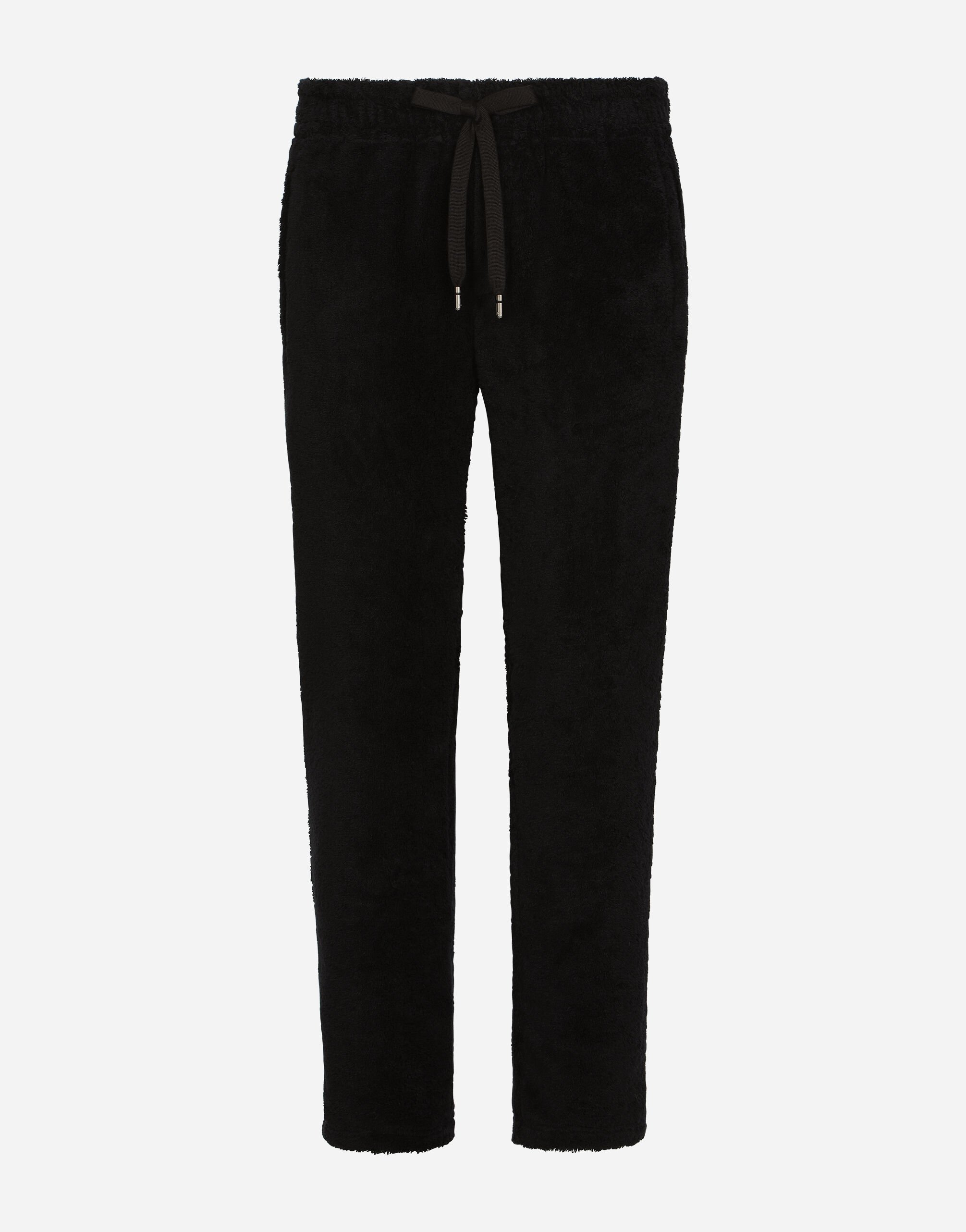 Dolce & Gabbana Terrycloth jogging pants with tag Black G9AHFTGG065
