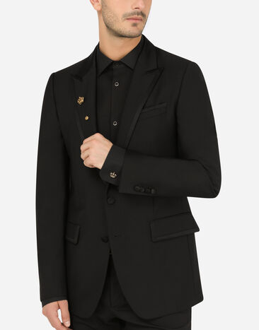 Dolce & Gabbana Gemelli Royal oro bianco 18 carati e diamanti neri Oro bianco WFHK2GWDIAB