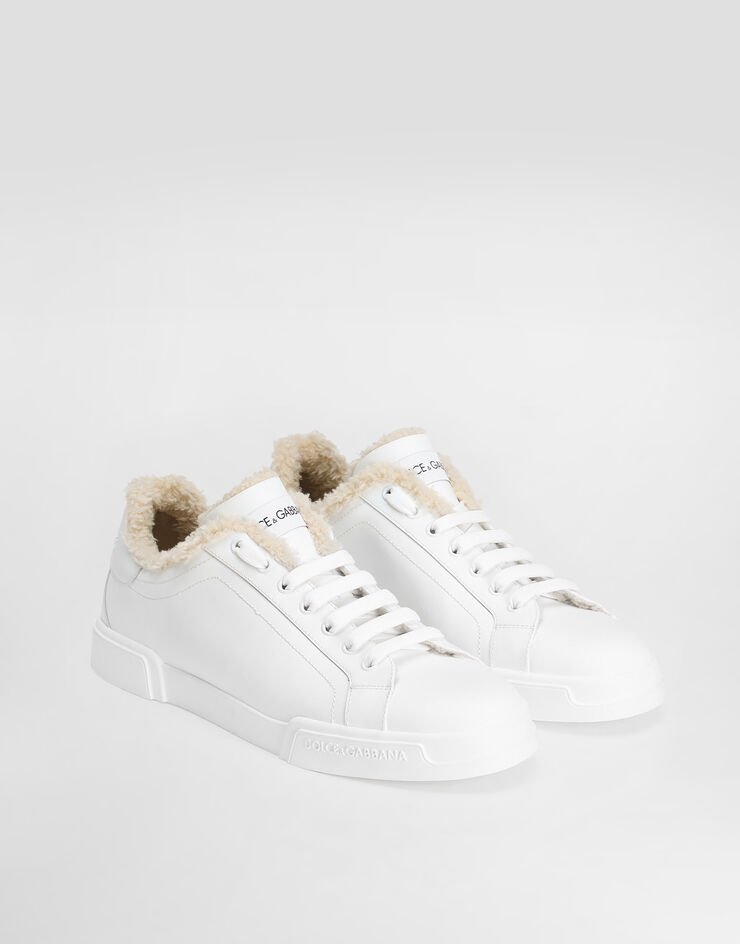 Dolce & Gabbana Sneakers Portofino Light aus Kalbsleder Mehrfarbig CS2373AQ076