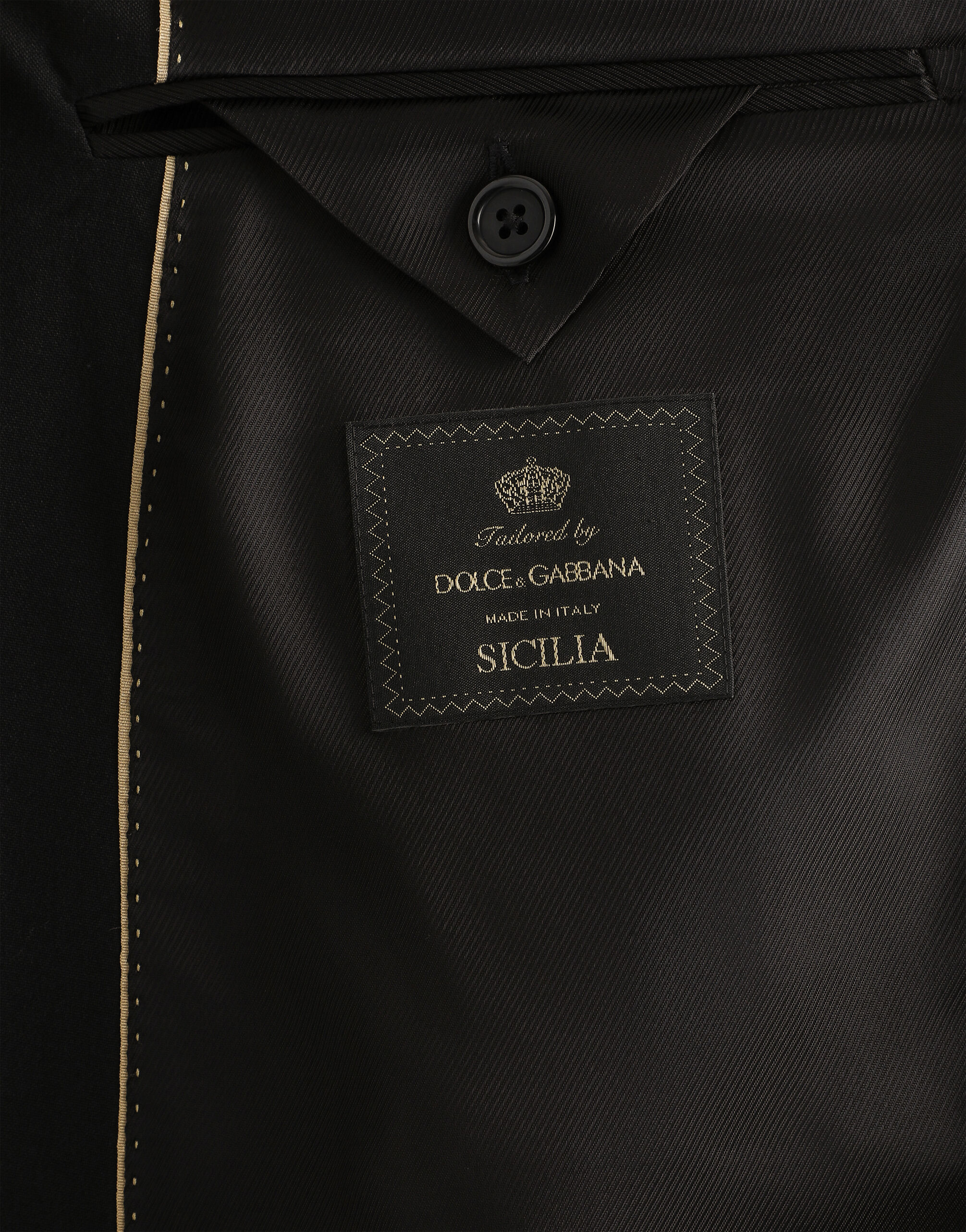 Double-breasted stretch wool Sicilia-fit suit
