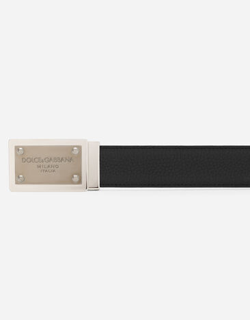 Dolce & Gabbana Metal buckle plate Silver BC4806AO730