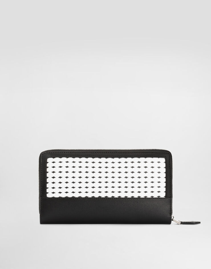 Dolce & Gabbana Woven plongé calfskin wallet Multicolor BP1672AN419