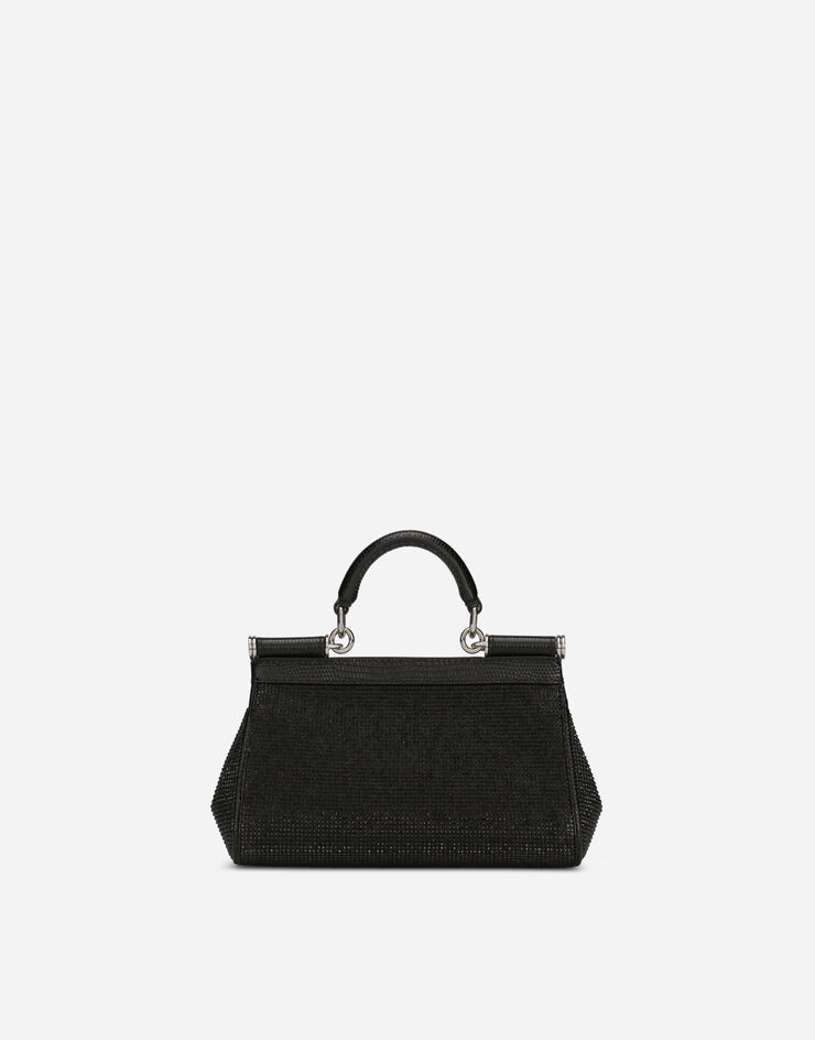Dolce & Gabbana  Sac à main Sicily petit format Noir BB7116AN154