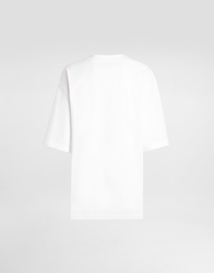 Dolce & Gabbana تي شيرت من جيرسيه White F8V78TGDDVN