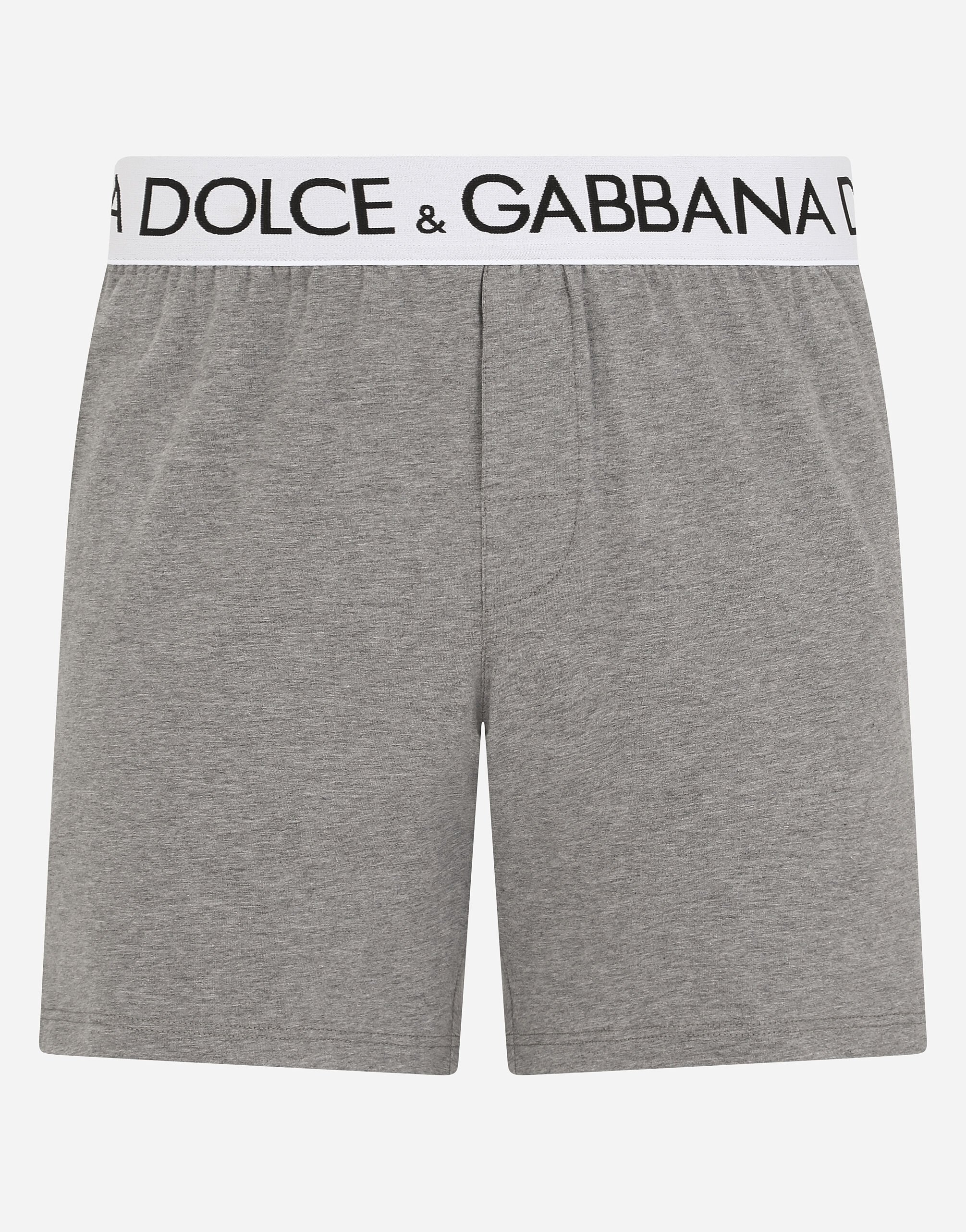 Dolce & Gabbana Two-way stretch cotton boxer shorts Black M3D70JFUEB0