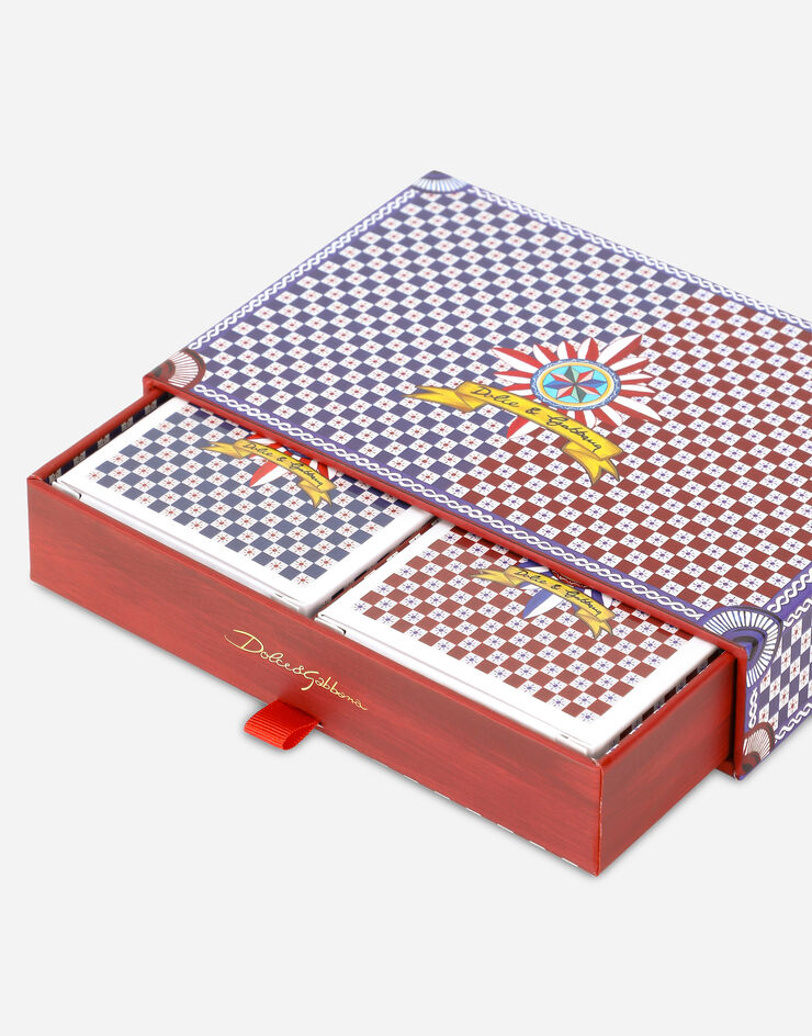 Dolce & Gabbana Poker Cards Multicolor TCC205TCAG1