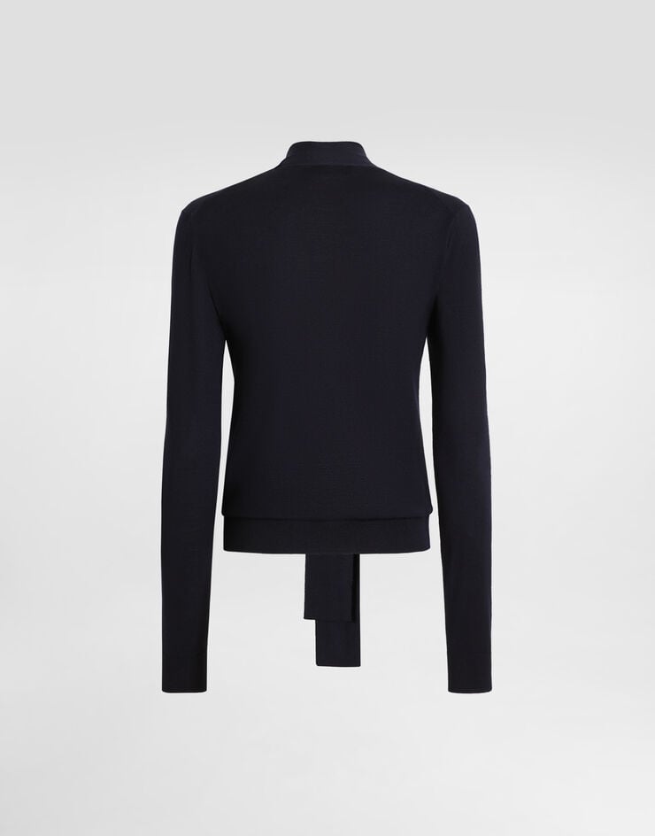 Dolce & Gabbana Virgin wool pullover Dolce & Gabbana Virgin wool pullover Blue FXY40TJDVM3