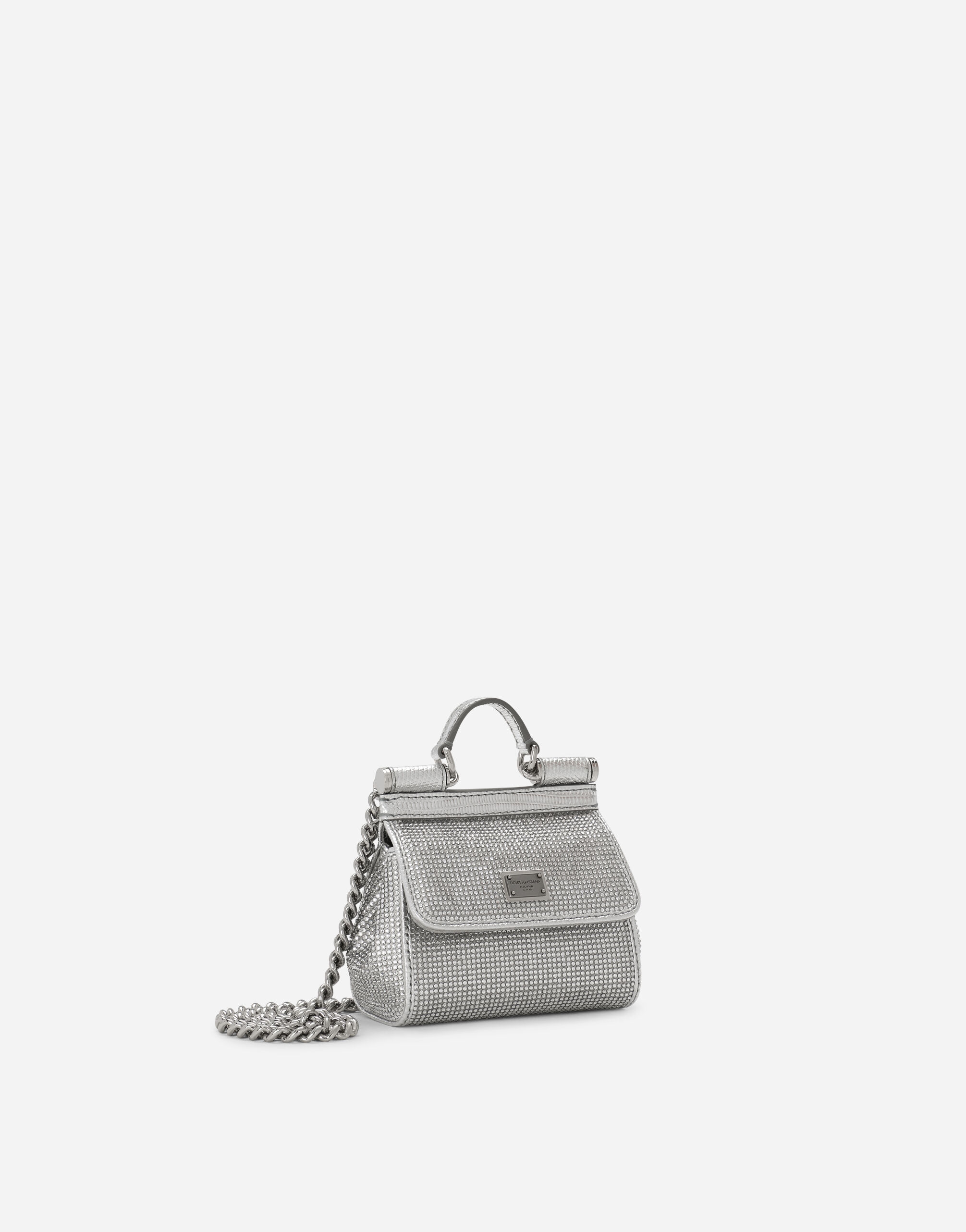 Dolce and cheap gabbana silver bag