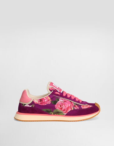 Dolce & Gabbana Mixed-material DG Cushion sneakers Print CK2288A6N66