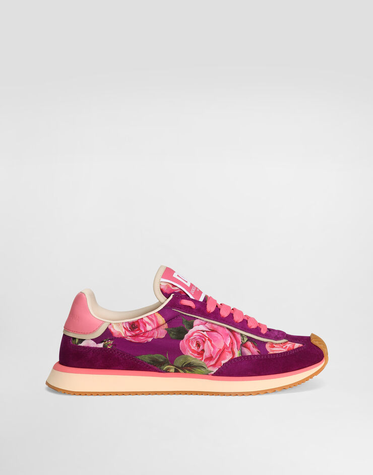 Dolce & Gabbana Mixed-material DG Cushion sneakers Print CK2288A6N66