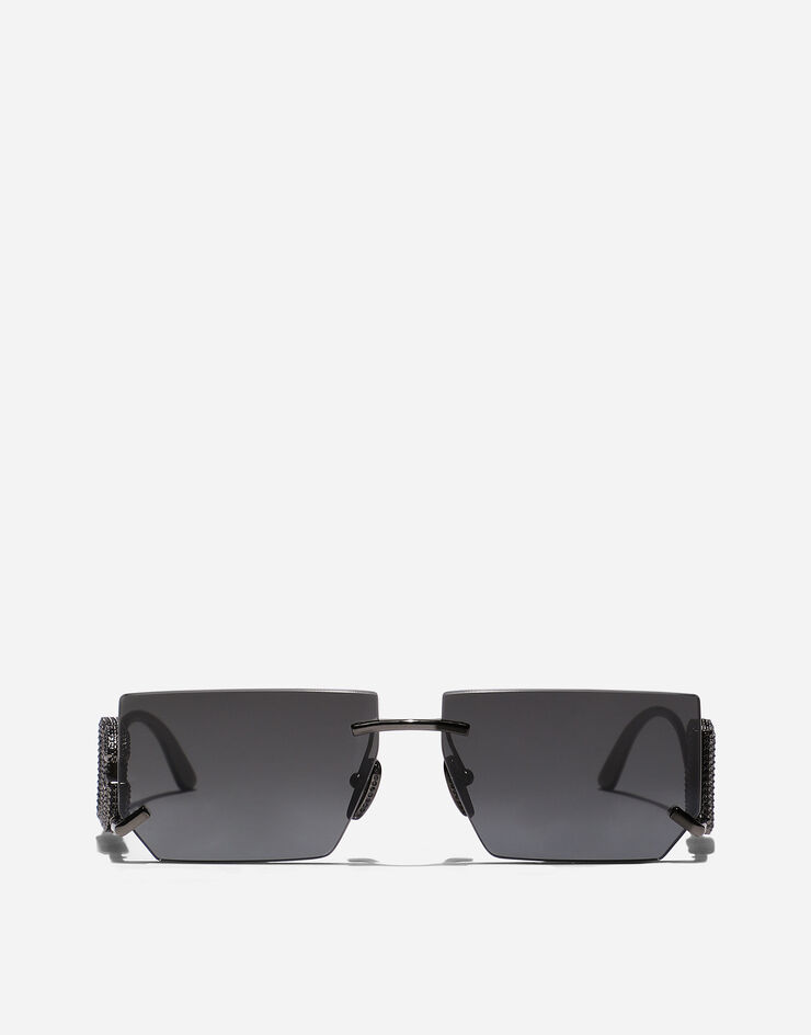 Dolce & Gabbana Солнцезащитные очки DG Crystal черный VG2304VM688