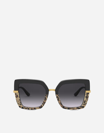 Dolce & Gabbana Gafas de sol Half print Dorado BB7287AY828