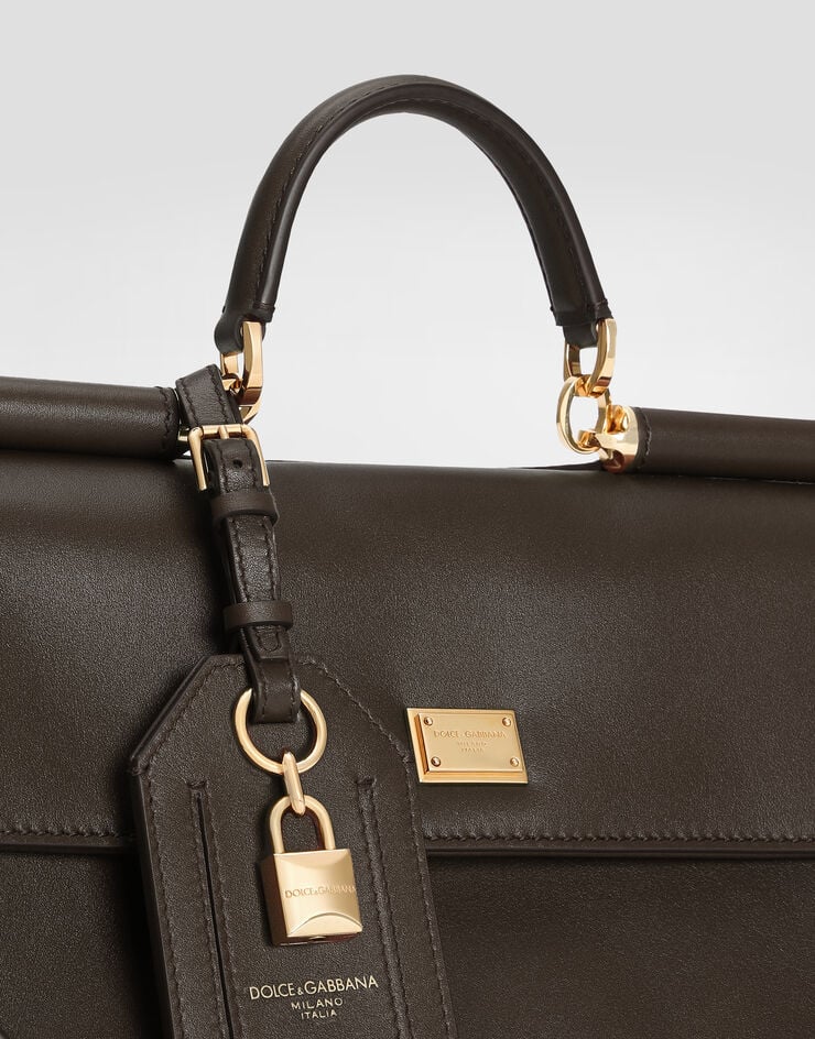 Dolce & Gabbana حقيبة يد ماي سيسيلي Brown BB7782B7321