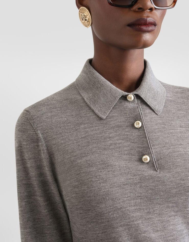 Dolce & Gabbana Cashmere pullover Dolce & Gabbana Cashmere pullover Grey FXZ59TJBW24
