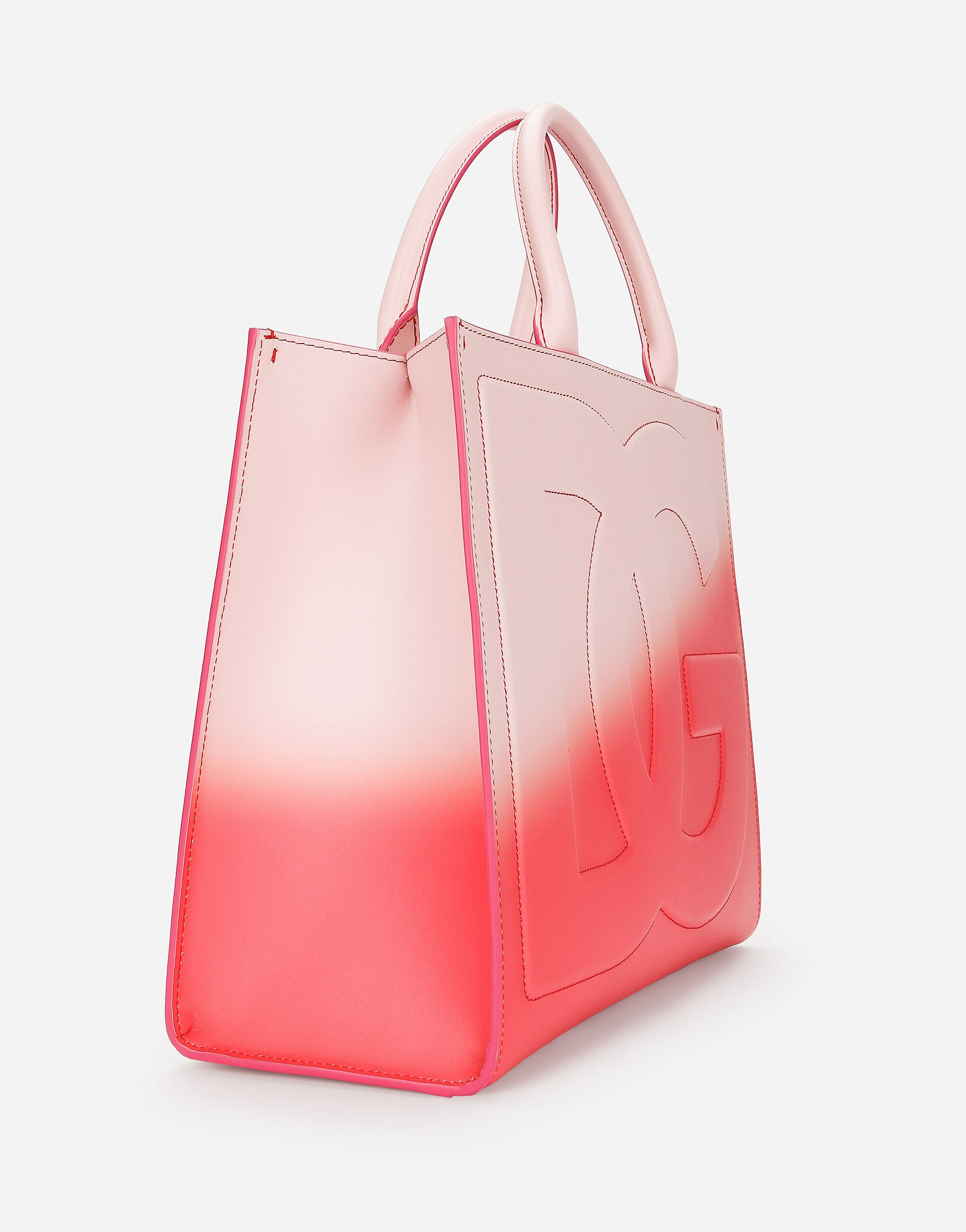 Bolso shopper DG Daily mediano en Rosa de Mujer Dolce Gabbana